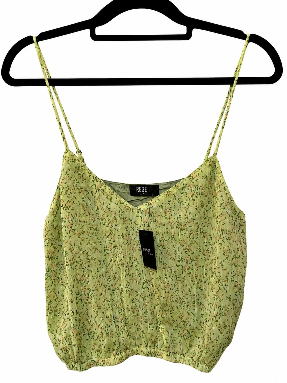 NEW RESET by Jane Lizzie Spring Floral Skirt  Set – Green | Size Medium